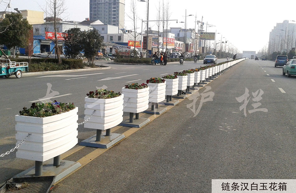 鏈條漢白玉花箱