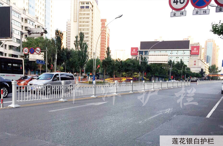 蓮花銀白護欄